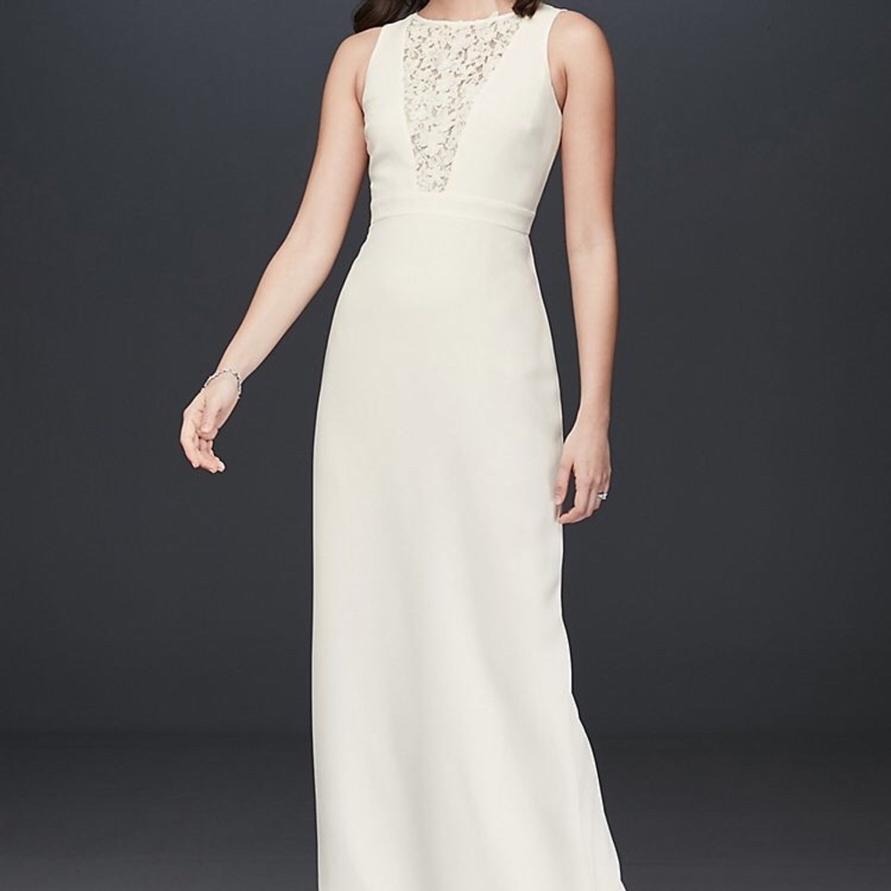 Karl Lagerfeld white dress size 6 new